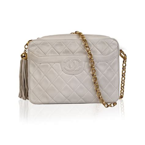 chanel borsa vintage anni '80|Borsa Chanel anni '1980 con telaio trapuntato marrone .